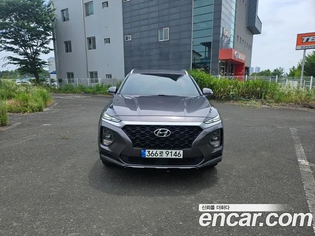 Hyundai Santa Fe TM 2018 Серый из Кореи
