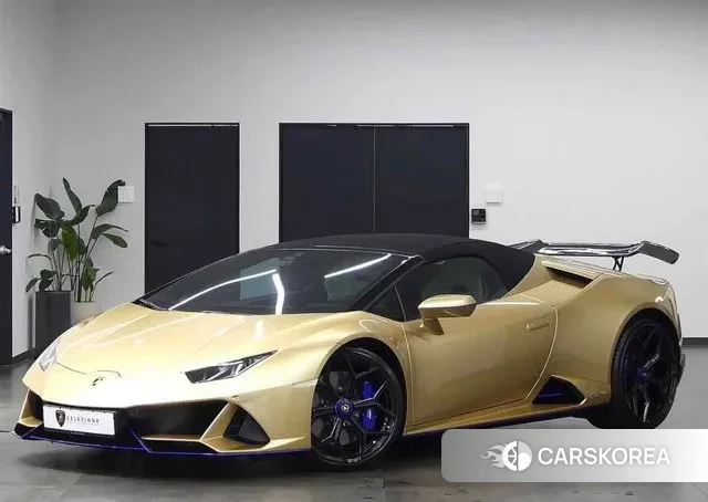 Lamborghini Huracan 2023 Золотой из Кореи