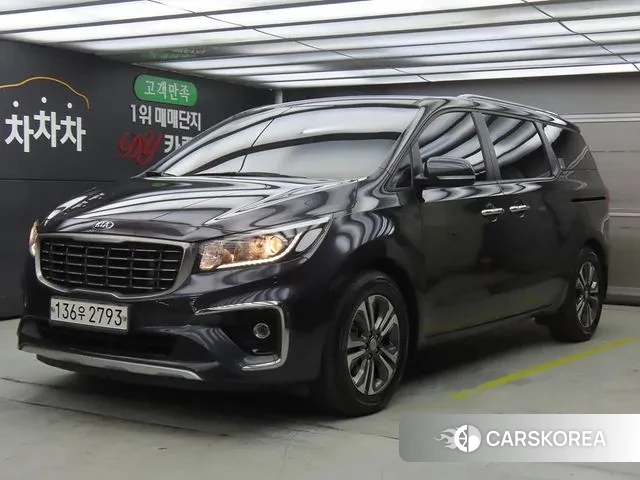 Kia The New Carnival 2019 Серый из Кореи