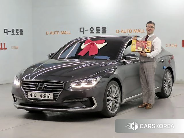 Hyundai Grandeur IG 2019 Серый из Кореи