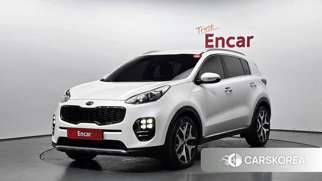 Kia Sportage 4th Generation 2018 Белый из Кореи