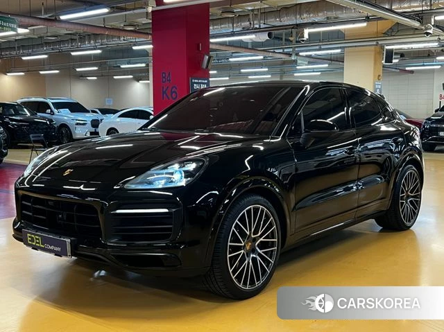 Porsche Cayenne (PO536) 2023 Черный из Кореи