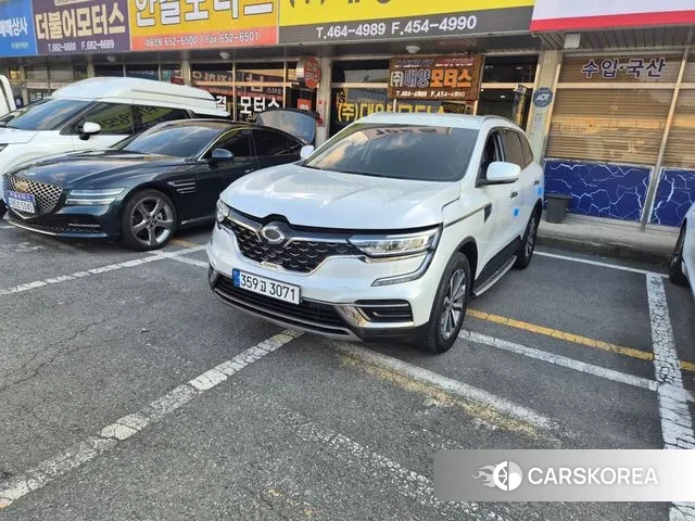 Renault Korea (Samsung) The New QM6 2022 Белый из Кореи