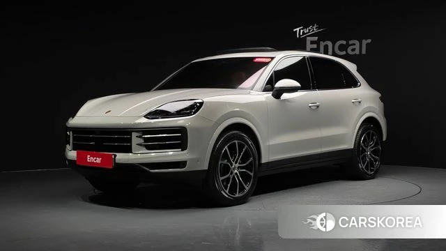 Porsche Cayenne (PO536) 2023 Серебристо-серый из Кореи