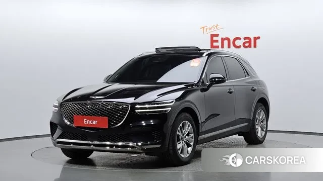 Genesis GV70 2021 Черный из Кореи