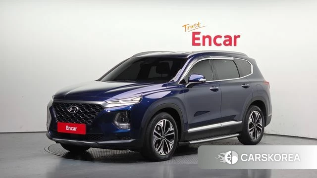 Hyundai Santa Fe TM 2018 Синий из Кореи