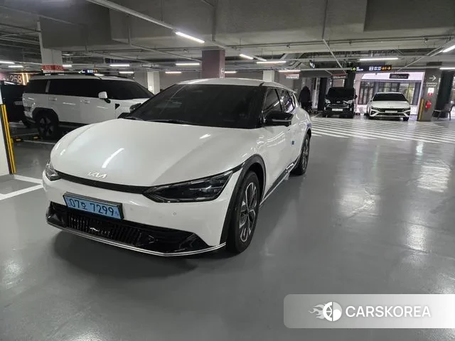 Kia EV6 2022 Белый из Кореи