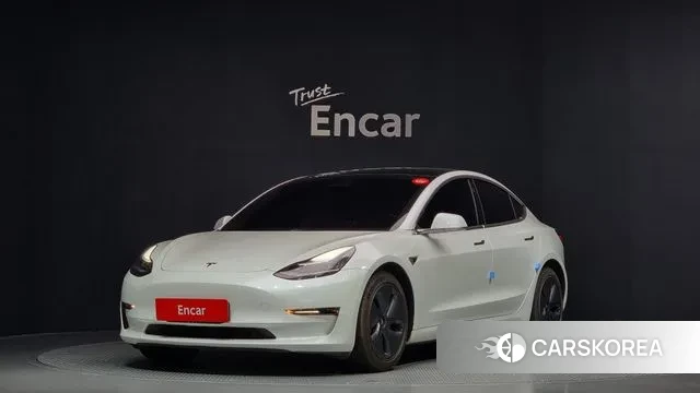 Tesla Model 3 2020 Белый из Кореи
