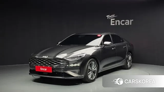 Kia K8 Hybrid 2023 Серый из Кореи