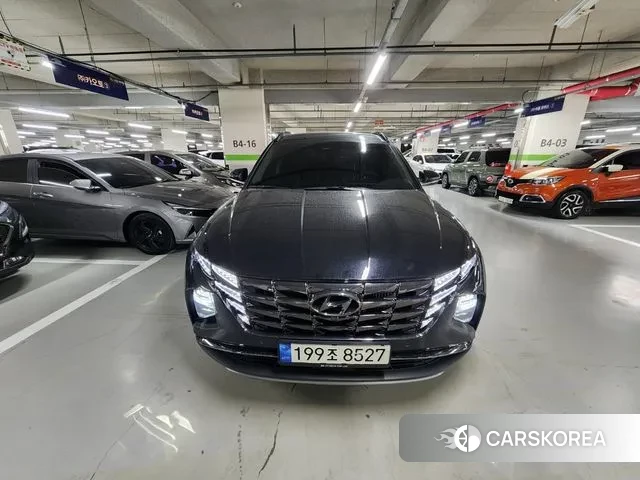 Hyundai Tucson (NX4) 2021 Черный из Кореи