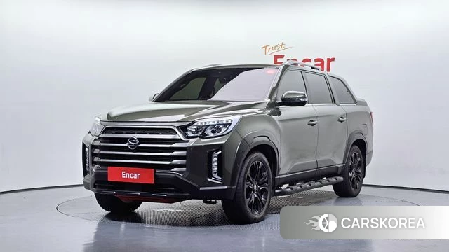 Ssangyong The New Rexton Sport 2022 Зеленый из Кореи