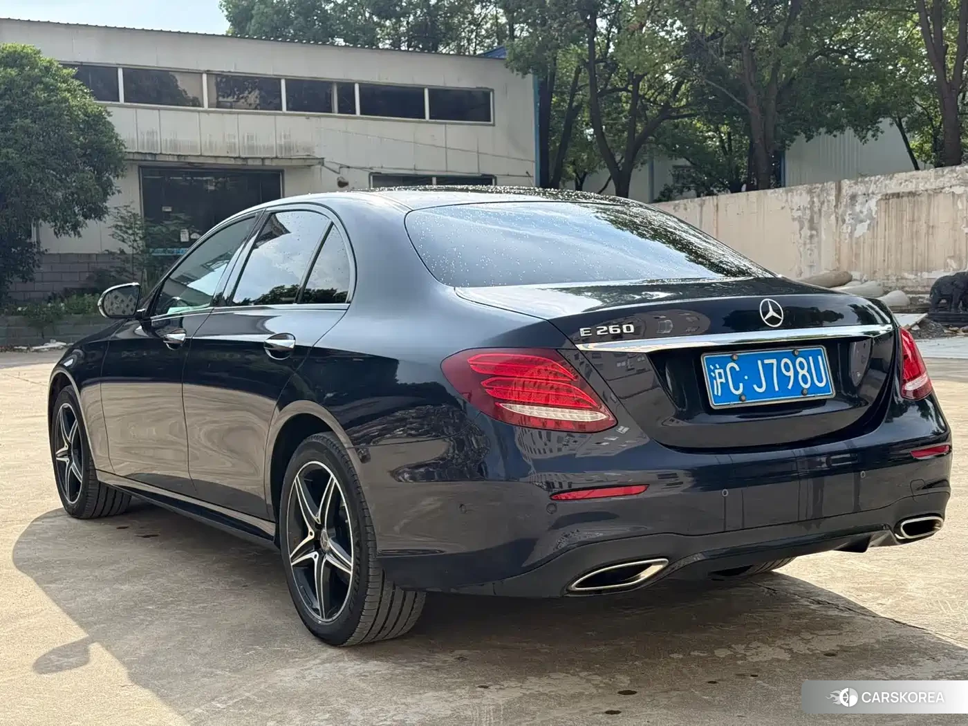 Mercedes-Benz E-Class 2019 Синий из Китая