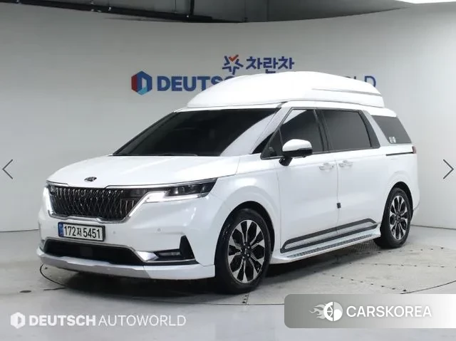 Kia Carnival 4th generation 2021 Белый из Кореи