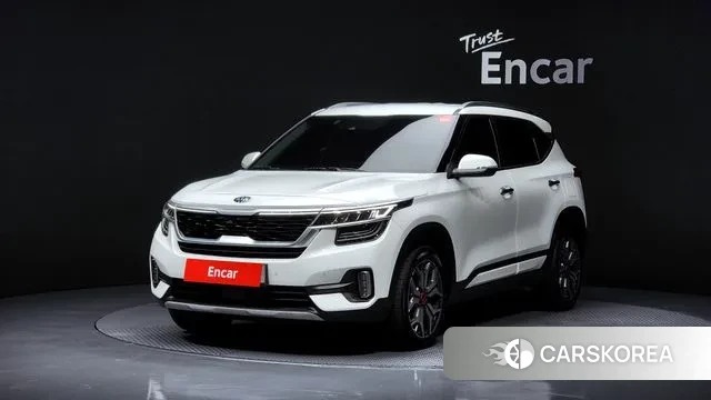 Kia Seltos 2021 Белый из Кореи