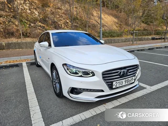 Hyundai Grandeur IG Hybrid 2018 Жемчужный цвет из Кореи