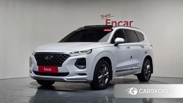 Hyundai Santa Fe TM 2018 Белый из Кореи