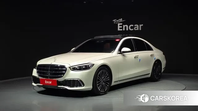 Mercedes-Benz S-Class W223 2022 Белый из Кореи