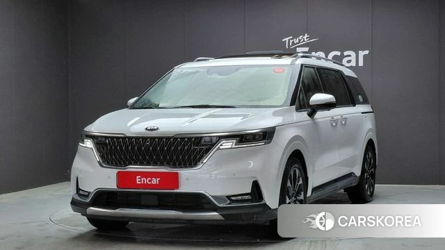 Kia Carnival 4th generation 2020 Белый из Кореи