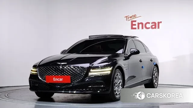 Genesis G80 (RG3) 2021 Черный из Кореи