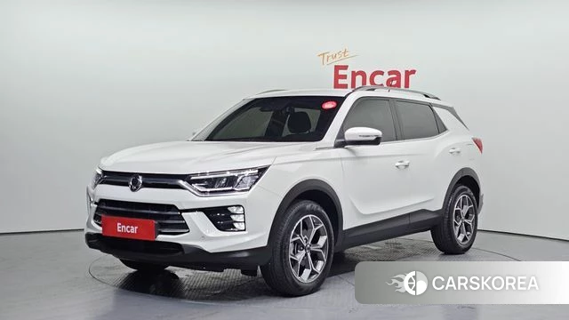Ssangyong Beautiful Korando 2023 Белый из Кореи