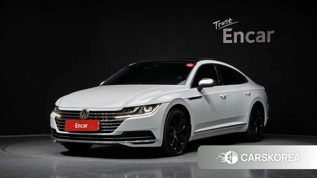 Volkswagen Arteon 2019 Белый из Кореи