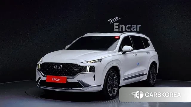 Hyundai The New Santa Fe 2020 Белый из Кореи