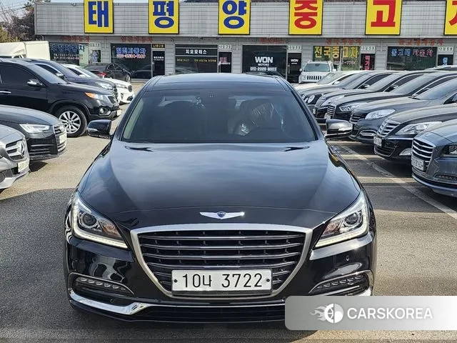 Genesis G80 2018 Черный из Кореи