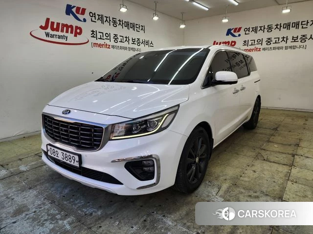Kia The New Carnival 2018 Белый из Кореи