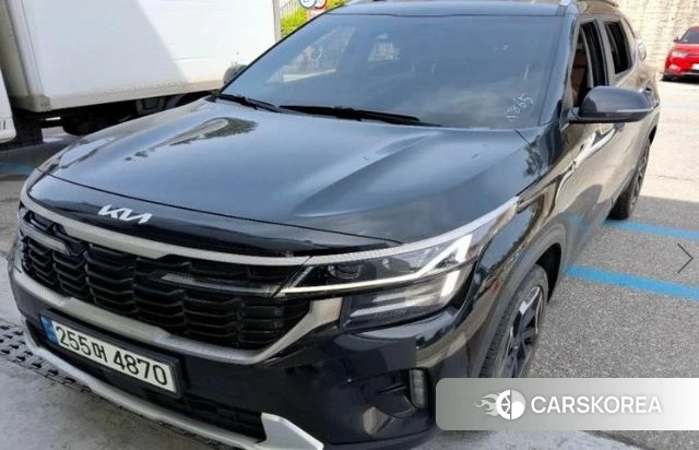 Kia The New Seltos 2023 Черный из Кореи