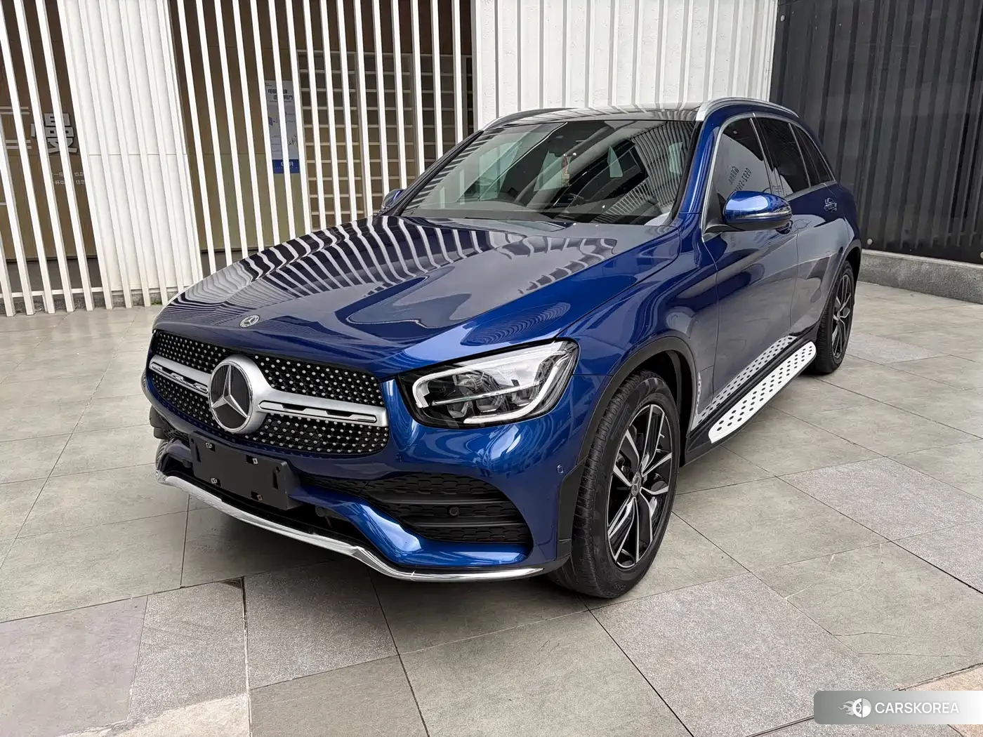 Mercedes-Benz GLC 2021 Синий из Китая