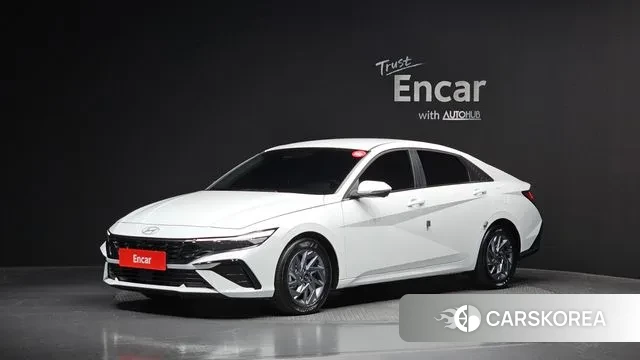 Hyundai The New Avante (CN7) 2024 Белый из Кореи