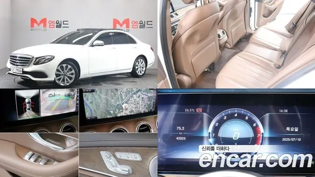 Mercedes-Benz E-Class W213 2019 Белый из Кореи