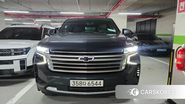 Chevrolet (GM Daewoo) Tahoe 2022 Черный из Кореи