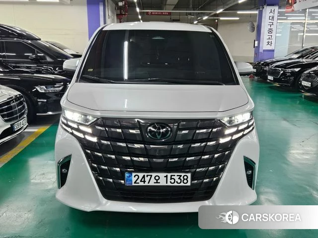Toyota Alphard 4th Generation 2023 Белый из Кореи