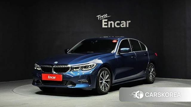 BMW 3 Series (G20) 2021 Синий из Кореи