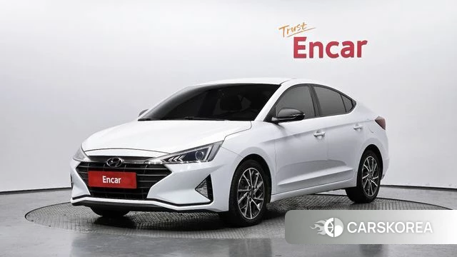 Hyundai The New Avante AD 2019 Белый из Кореи