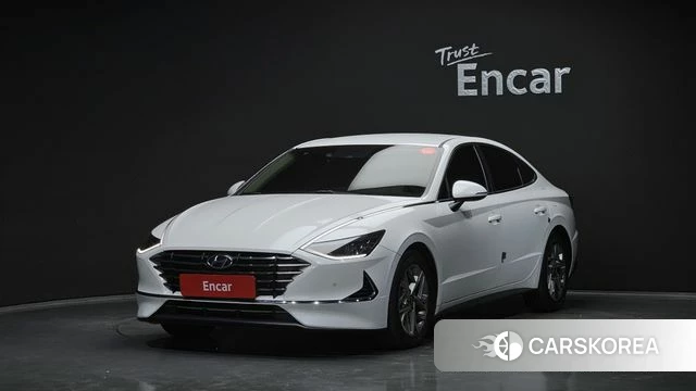 Hyundai Sonata (DN8) 2019 Белый из Кореи