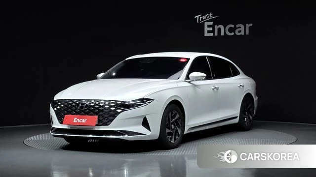 Hyundai The New Grandeur IG Hybrid 2020 Белый из Кореи