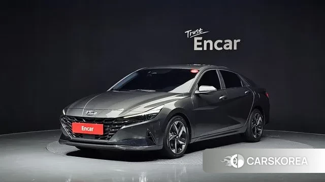 Hyundai Avante (CN7) 2022 Серый из Кореи