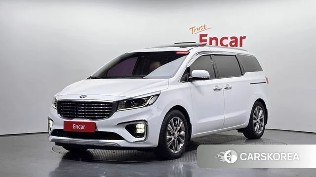 Kia The New Carnival 2019 Белый из Кореи