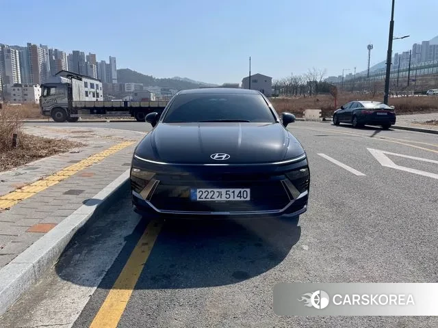 Hyundai Sonata D Edge Hybrid (DN8) 2024 Черный из Кореи