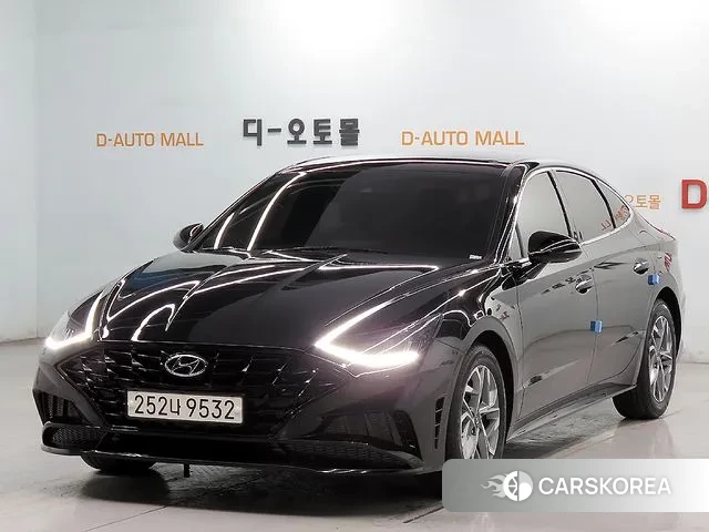 Hyundai Sonata (DN8) 2021 Черный из Кореи