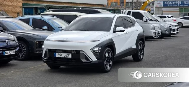 Hyundai Kona (SX2) 2024 Белый из Кореи