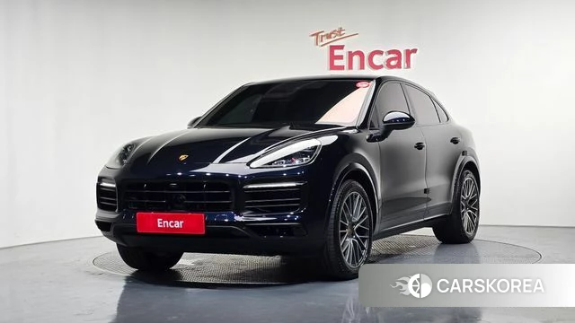 Porsche Cayenne (PO536) 2023 Синий из Кореи