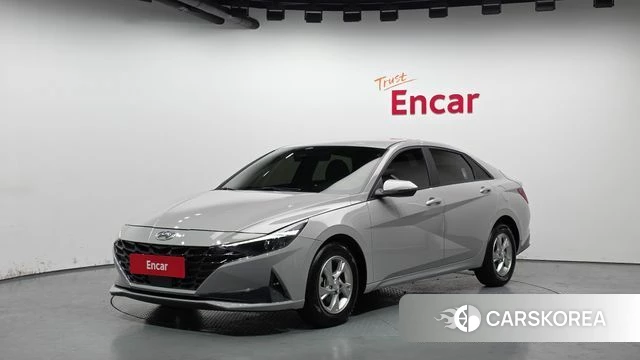 Hyundai Avante (CN7) 2022 Серебристо-серый из Кореи