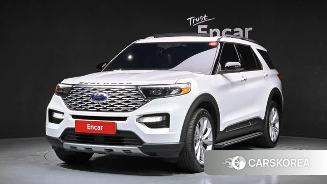 Ford Explorer 6th Generation 2023 Белый из Кореи