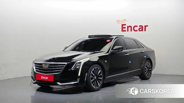 Cadillac CT6 2018 Черный из Кореи