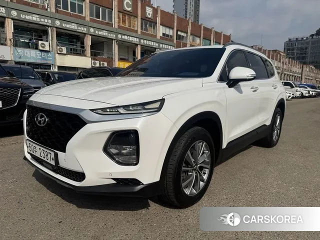 Hyundai Santa Fe TM 2018 Белый из Кореи