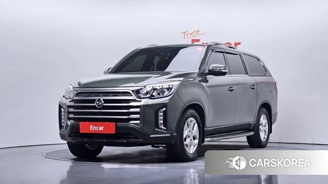 Ssangyong The New Rexton Sport 2023 Темно-зеленый из Кореи