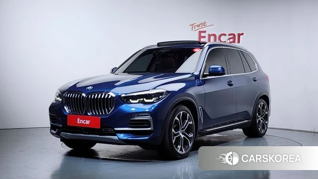 BMW X5 (G05) 2021 Синий из Кореи